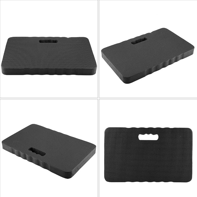 Kneeling Pad,Garden Kneeling Mat,Eva Knee Protection Pad for Gardening,Exercise Kneeler Mat,for Gardening,Baby Bath,Yoga,Pilate, 17.72*11.02*1.57in Knee Pads for Garden Tools Outdoor Cushions(Black)