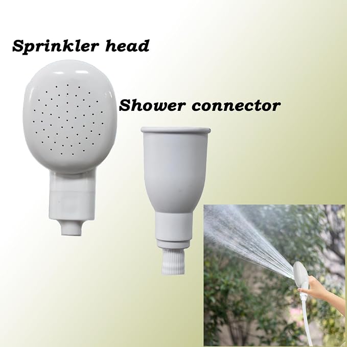 4m/13.12ft Sink Spray Rubber Hose Portable Faucet Sprayer Garden, Shampoo Sprayer Handheld Shower Head Spray Hose Attachment for Dog, Pets, Bathing Baby, Washing Hair, Rinsing Vegetables