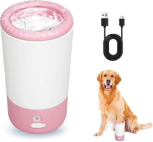 PETCHO Automatic Dog Paw Cleaner, Rechargeable Pet Paw Washer Cup