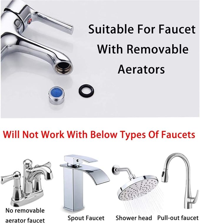 G-Sunny Quick-Connect Sink Faucet Sprayer Kit, Sink Hose Sprayer Accessories, Detachable Metal Adapter With Hand Shower,Hair Washing,Pet Cleaning,for Bathroom/Kitchen (Quick Connect Sprayer)