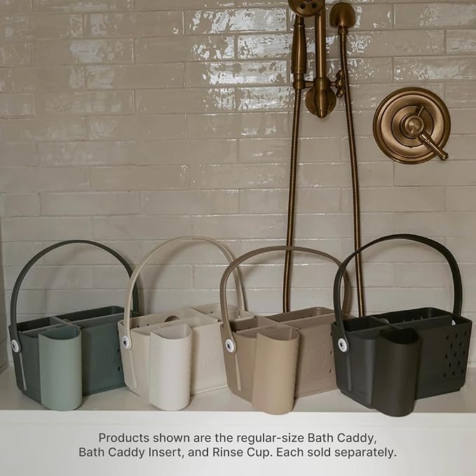 Parker Baby Bath Caddy Inserts | Matching Color Divider for our Large Shower Caddy Organizer | Makes Multiple Adjustable Compartments