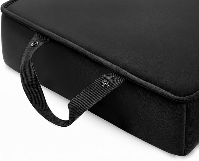 Coloch Extra Thick Keeling Pad, Black Soft Foam Garden Kneeling Cushion Waterproof Bath Kneeler Foldable Knee Mat for Planting Work, Baby Bath, Camping, Car Repairing, Protecting Knees