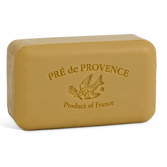 Pre de Provence Artisanal French Moisturizing Soap Bar, Shea Butter Enriched, Quad Milled for Long Lasting Rich Smooth Lather, 5.3 Ounce, Verbena