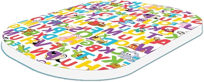 TCG Toys Gelli Mat - Neutral Fun Alphabet Bathtub Knee Rest - Provides Cushion for Your Knees While Bathing Your Little One. Brightly Colored, Made of Durable, Foam. Hang to Dry
