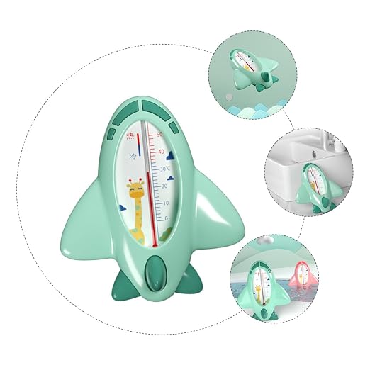 Baby Bath Water Cartoon Design Plastic Floating Accurate Temperature Measurement for Bathtubs and Pools for Infants and Toddlers