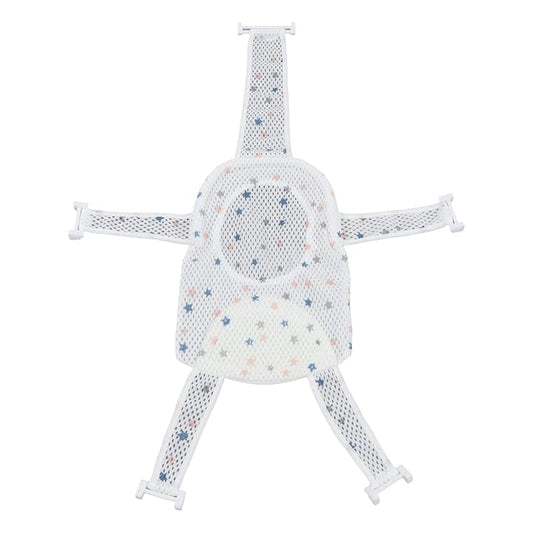Baby Bath Seat Support Net Adjustable Versatile Infant Bathtub Sling Shower Mesh for Infant (Star)