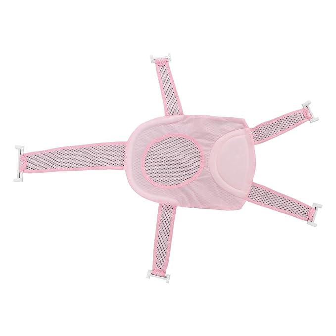 Baby Bath Seat, Adjustable Quick Drying Mesh Support Infant Bathtub Sling for Newborns Toddlers Shower Bathing