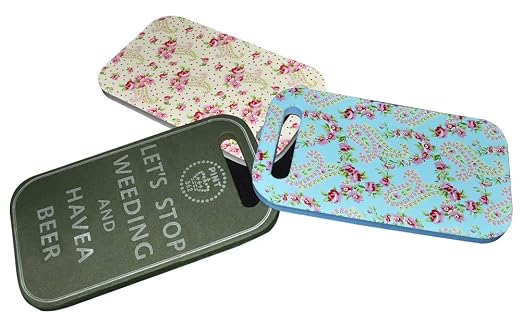 3-Pack Gardening Kneel Pads for Knee Protection, Garden Kneelers, Bath Floor Yoga Kneeler Mat, Garden Kneeling Cushions Baby Tub Bathing, Car Repair, House Chores Medium
