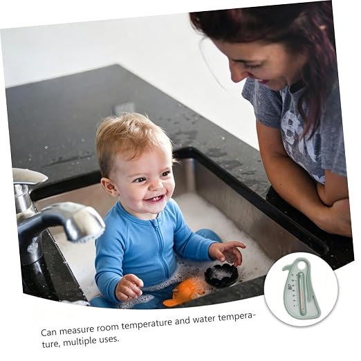 Bath Penguin Thermometer Floating Cartoon Water Temperature Monitor for Newborns and Toddlers Anti-Burst Design Safe Material Random Colors