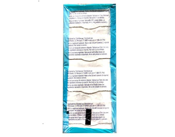 Zest Aqua Pure Cleansing Bar Soap 20% More Moisture 8 Count Pack of 2
