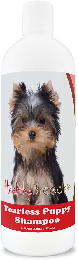 Healthy Breeds Yorkshire Terrier Tearless Puppy Dog Shampoo 16 oz