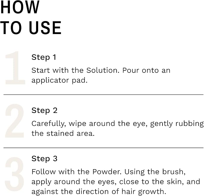 Eye Envy Cat Tear Stain Remover Starter Kit with ProPowder Brush. Stain Solution, Applicator Pads, Stain Powder, and Small Applicator Brush. Tear Stain Cleaning Kit. Lasts 30-45 Days. Made in USA.