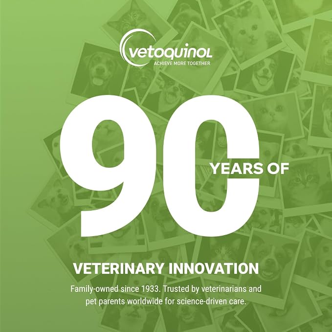 Vetoquinol Aloe & Oatmeal Shampoo - Gentle & Moisturizing Formula for Dogs & Cats - Pet Shampoo for Deep Cleansing - Paraben-Free Coat Care for All Skin Types - 16oz