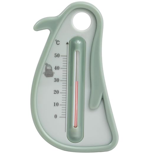 Totority Bath Thermometer for Tub, Penguin Shape Cartoon Water Temperature Sensor, Safe Bathing Essential for Newborns and Random Color Random Color