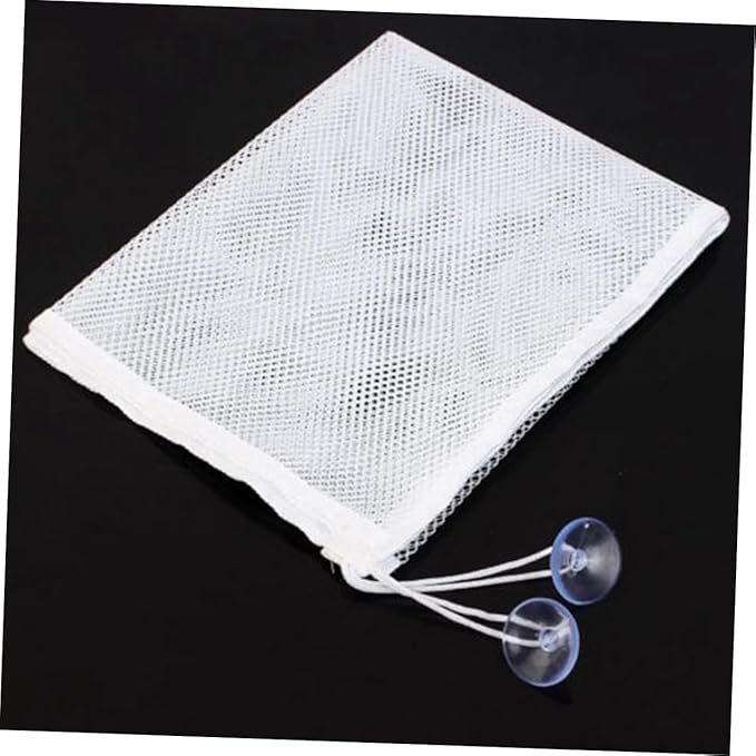 Toyvian Bath Toy Storage Bag with Strong Hook Mesh Organizer for Kids Tub Toys Bathroom Storage 14.6 Inch Drainable Toy Container