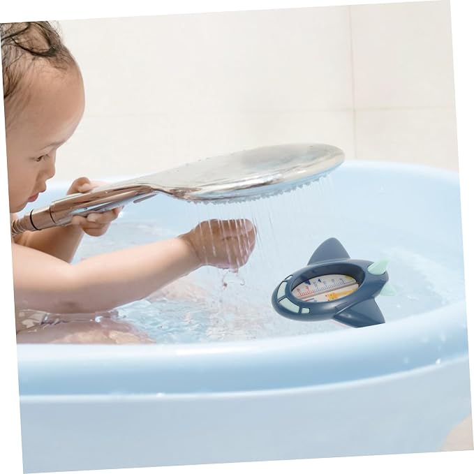 Toddmomy Bath Thermometer Accurate Tub Temperature Gauge for Newborns Toddlers Easy Read Display Bath Temperature Toy Monitor Decorative Thermometer