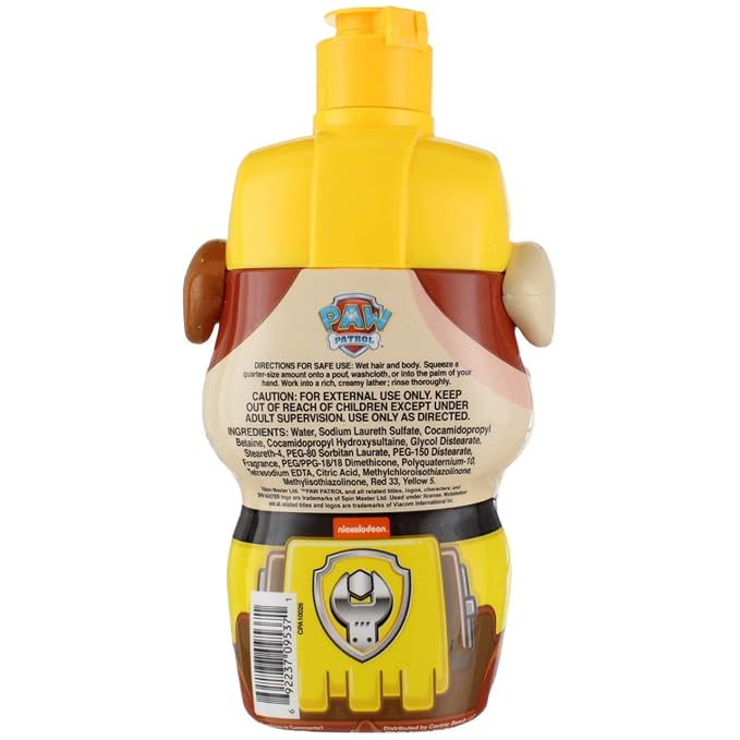 Taste Beauty “PAW Patrol” 3-in-1 Kids’ Shampoo, Kids’ Conditioner, and Bodywash, 14 Ounces, (Scent)