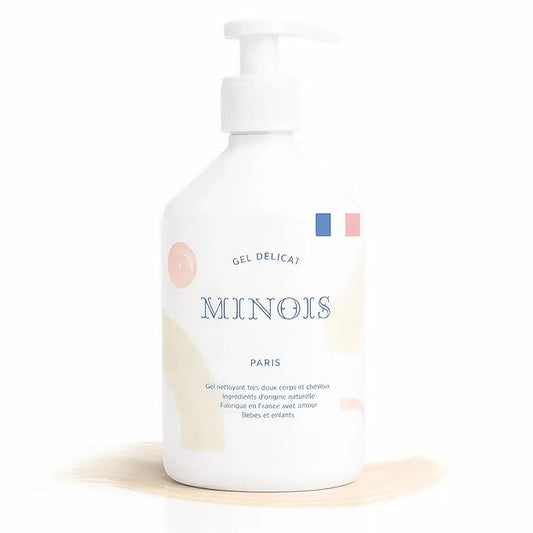 MINOIS PARIS Safe Baby Wash and Shampoo Premium French - 16.91 fl oz