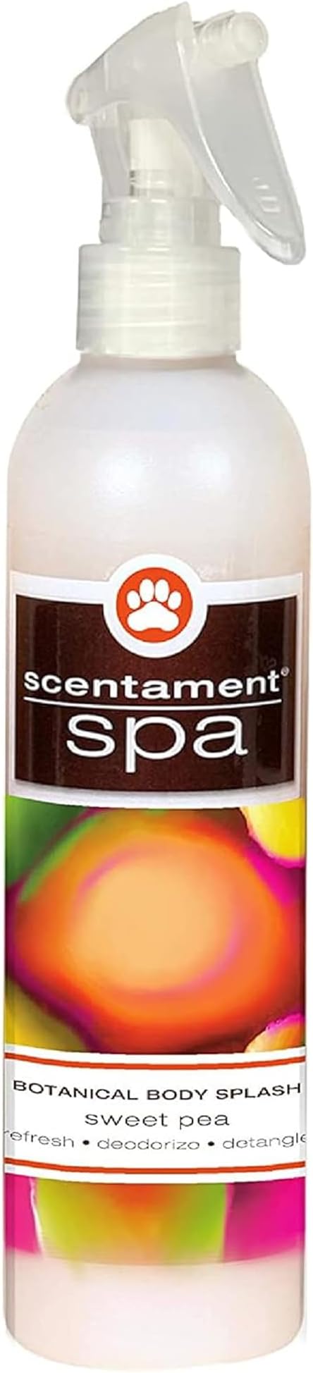 Best Shot Scentament Spa Botanical Body Spray, Body Spray Conditioner for Pets, Cat and Dog Cologne Spray, Sweet Pea, 8 Oz
