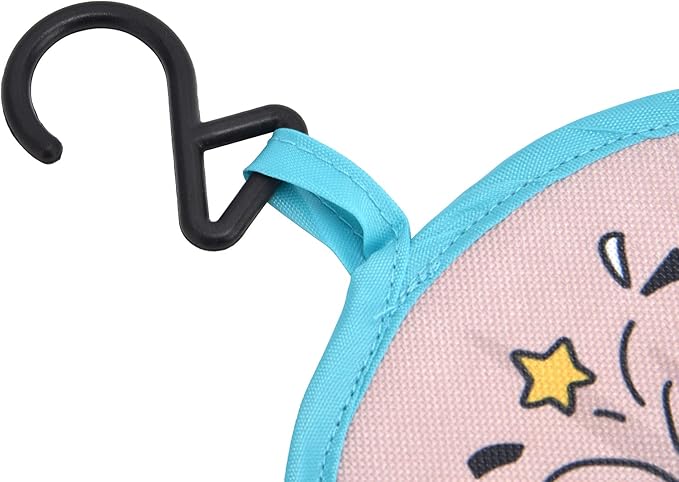 Bath Toy Organizer Bag Cute Cartoon Pattern Mesh Bath Tidy Storage Net Holder Basket Bag for Kids Bathroom Toys Polyester Material Large Capacity (Type B)