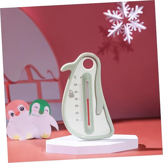 Totority Bath Thermometer for Tub, Penguin Shape Cartoon Water Temperature Sensor, Safe Bathing Essential for Newborns and Random Color Random Color