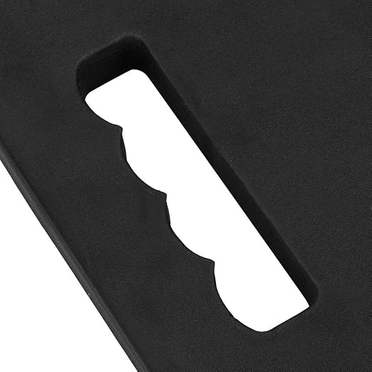 Fdit Garden Kneeling Pad Cushion Mat, Portable Protective Knee Support for Gardening Bath EVA Black 17.8 x 8.2 x 0.9 in 1 Pack