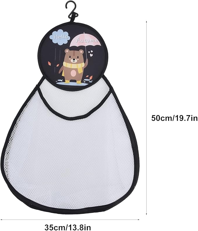 Bath Toy Organizer, Bath Toy Bag Hanging Bath Toy Storage with Quick Drying Mesh for Kids Toddlers Bathroom Toy