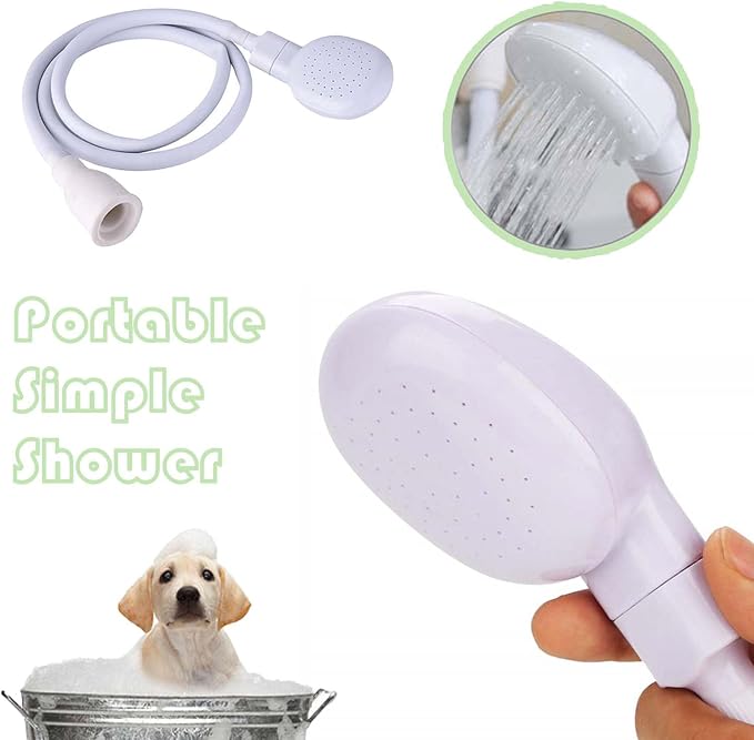 3.28ft/1m Sink Spray Hose,Portable Sink Hose Sprayer,Shampoo Sprayer Handheld Hose Shower Head Spray Hose for Bathing Baby,Pets,Washing Hair,Rinsing Vegetables,Utility Sink