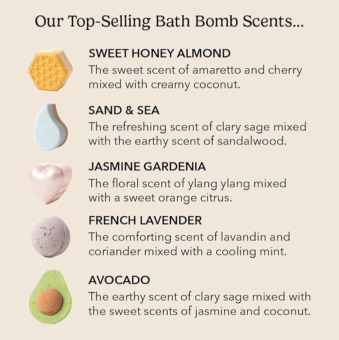 Pacha Soap Co. Froth Bath Bombs 3-Pack - Handmade Bath Bomb Set with Nourishing, Moisturizing, Premium Ingredients and Essential Oils, Clean & Cruelty-Free, Handcrafted in The USA, 5-Pack