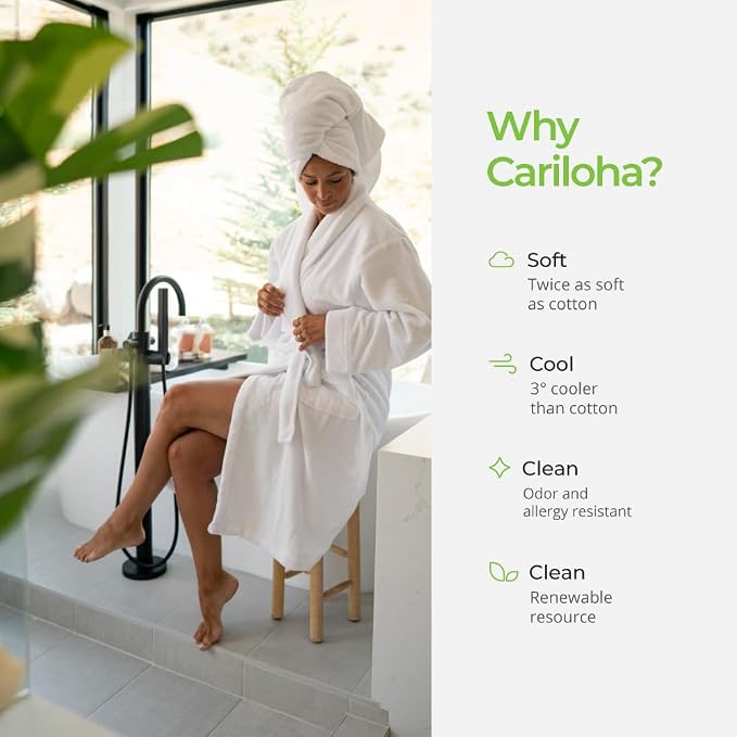 Cariloha Bamboo Viscose Bath Sheet – 40x70 Extra Large Plush Quick Dry Towel – Turkish Cotton & Bamboo Viscose Blend – Highly Absorbent Oversized Bathroom Towel – Odor Resistant – Blush