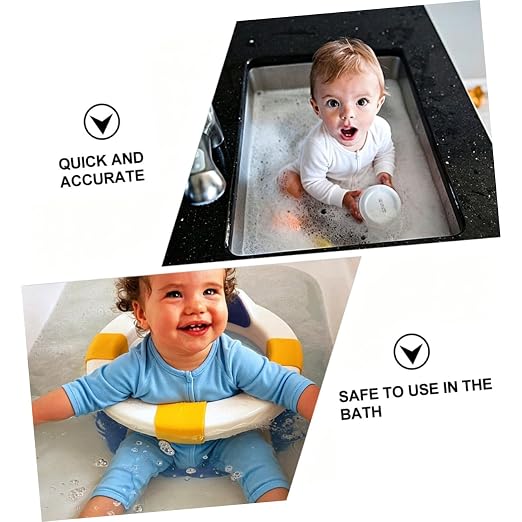 Bath Penguin Thermometer Floating Cartoon Water Temperature Monitor for Newborns and Toddlers Anti-Burst Design Safe Material Random Colors