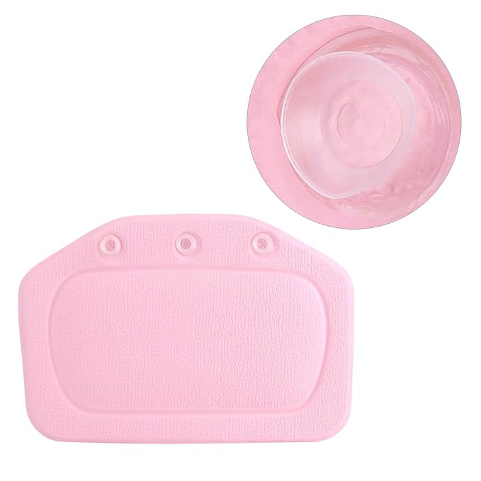 and Neck Backrest, Soft Foam Cushion, Spa Bath Pillow, Suitable for Bathtub Spa Pool and Jacuzzis ()