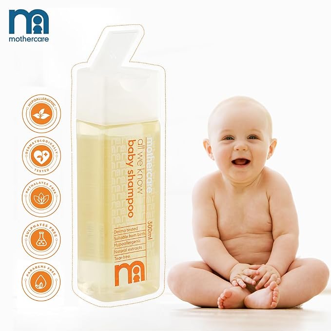 Mothercare All We Know Baby Shampoo - Pack Of 1, 300ml