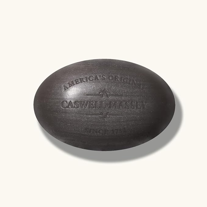 Caswell-Massey Sandalwood Natural Bar Soap for Men & Women, Moisturizing Body Soap Bar for All Skin Types, Made with Essential Oils & Plant-Based Formula for Soft Skin, Made in USA, 5.8 oz