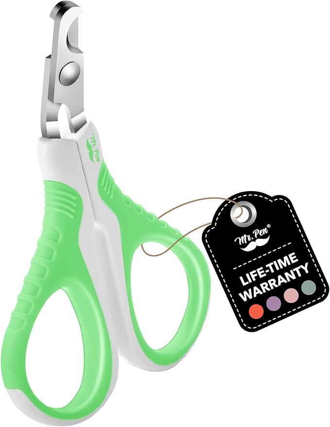 Mr. Pen- Cat Nail Clipper, Stainless Steel | Professional Sharp Cat Claw Trimmer for Small and Medium Cats, Pet Nail Clipper with Sturdy Non Slip Handle