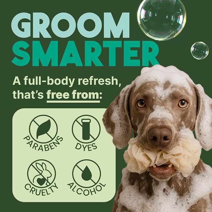 TropiClean Oatmeal Dog Shampoo for Itchy Skin Relief, Professional Dog Shampoo, Soothing Medicated Itch Relief, Puppy Safe, Made in USA, 1 Gallon