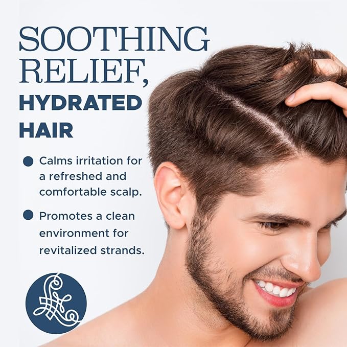 Luseta Scalp-Balancing Shampoo and Conditioner Set for Women, Reducing Build-up with Salicylic Acid, Anti-Dandruff Shampoo for Men, Clarifying Shampoo for Refreshing, pH-Balanced, 2 x 1.01 Fl Oz