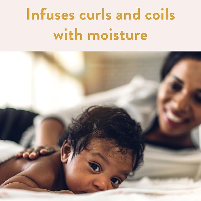 Suave Baby Curl Shampoo for Curly, Coily Hair, with 100% Natural Coconut Oil, Chamomile & Shea Butter No Parabens, Fragrance, Dyes 13.5 OZ