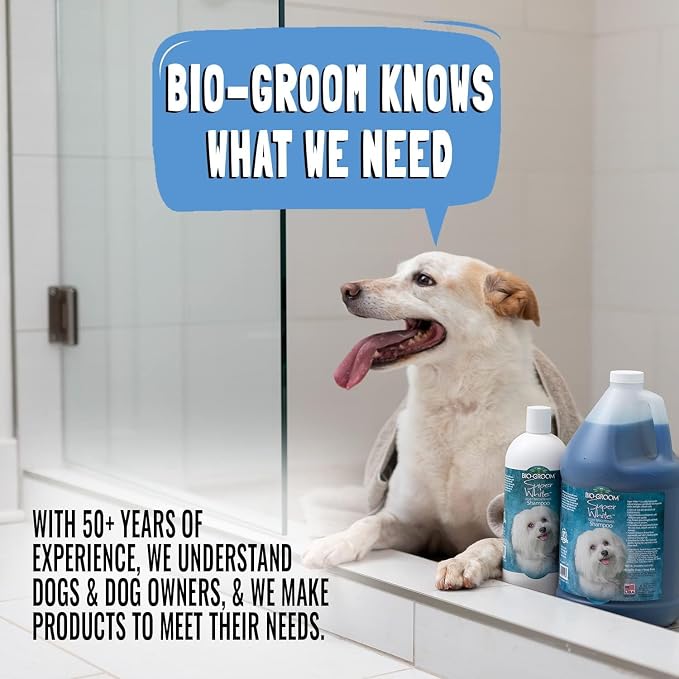Bio-Groom Bio-Med Dog Shampoo - Dog Bathing Supplies, Puppy Shampoo for Sensitive Skin, Hot Spot Treatment, Itch Relief, Made in USA - 8 fl oz