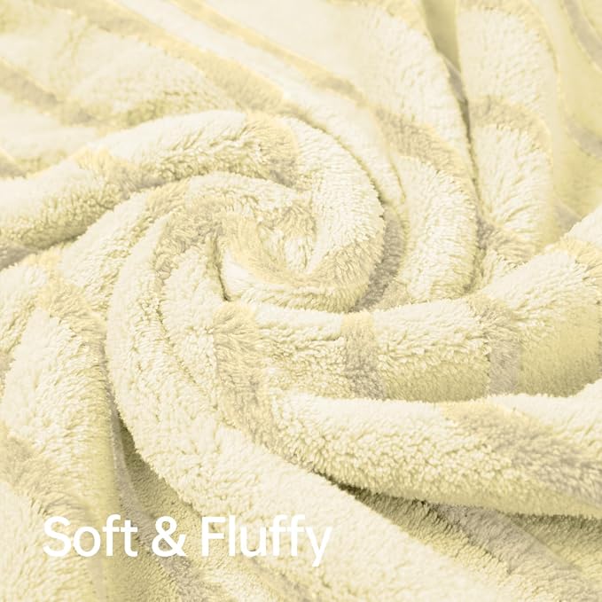 Mistyrose Bath Towels,4 Pack 35"x70" Large Bath Towels Microfiber Absorbent XL Bath Sheets Super Soft Towel for Bathroom Quick Dry Oversized Shower Towels for Family Hotel Spa Gym(Cream