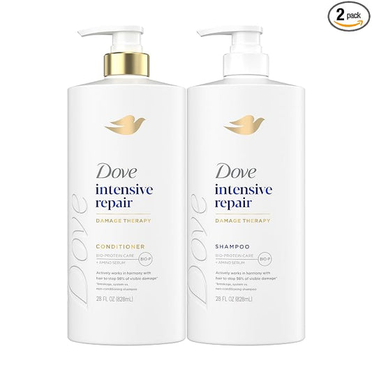 Dove Shampoo Intensive Repair 28 Fl oz Conditioner Intensive Repair 28 Fl oz