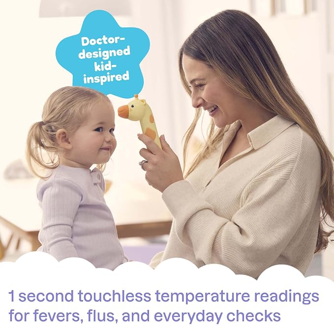 Playhouse MD Ultimate Cough and Cold Bundle – 5-in-1 Kit with Forehead & Ear Infrared Thermometer, Baby Nasal Aspirator & Nasal Bulb, Medicine Syringe Pacifier Dispenser | Toddler & Baby Essentials