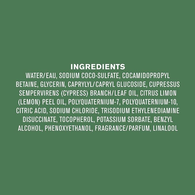 Every Man Jack Nourishing Pacific Cypress Mens Body Wash for All Skin Types - Naturally Derived Ingredients - Cleanse and Hydrate Skin with Coconut and Glycerin - 24oz 2 Bottles