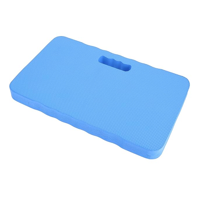 Garden Kneeling Mat Kneeling Pad Knee Cushion 4cm Thick EVA Water Portable Cushion Pad for Gardening Cleaning Baby Bath Yoga Camping Car Repair (Blue)