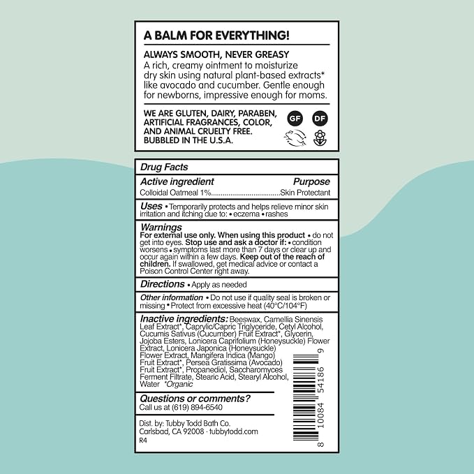 TUBBY TODD 3-Step Baby Bath & Skincare Routine - The Regulars Bundle - Baby Shampoo and Body Wash, Everyday Lotion 25 Oz & All Over Ointment 8 Oz - Lavender Rosemary