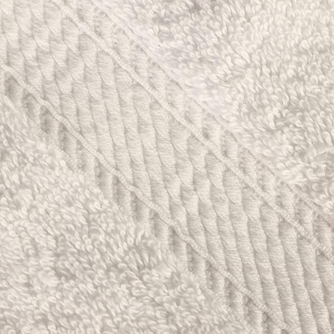 SUPERIOR Egyptian Cotton Pile Heavyweight Bath Sheet, 2 Piece Set, Cream | Highly Absorbent, Ultra Soft Luxury 800 GSM Towel Set for Bathroom, Shower, Hotel Essentials Oversize Plush Madeline Towels