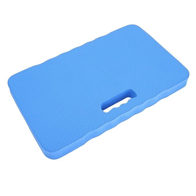 Garden Kneeling Mat Kneeling Pad Knee Cushion 4cm Thick EVA Water Portable Cushion Pad for Gardening Cleaning Baby Bath Yoga Camping Car Repair (Blue)