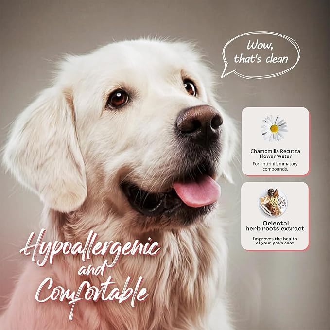 Korean Plant Based Vegan Dog Tear Stain Cleaner 100 ml – Gentle & Effective Eye Stain Remover for Dogs – Non-Irritating Facial Cleanser, with hyaluronic Acid, Cruelty-Free Pet Eye – Made in Korea