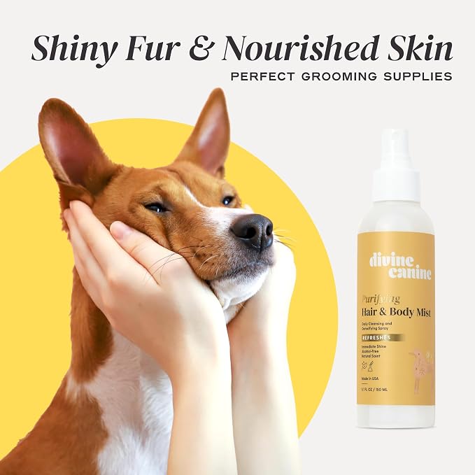 Dog Deodorizing Spray - Coat Freshener Between Baths - 5.1oz
