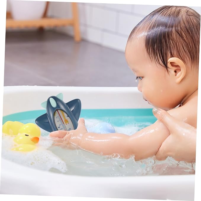 Yardwe Bath Thermometer for Newborns and Toddlers Gauge Accurate Water Measurement for Safe Bathing for Rooms and Bath